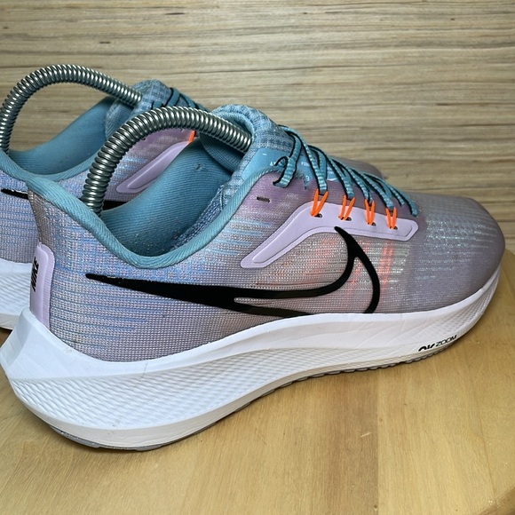 Nike Air Zoom Pegasus 39 lavender/blue woman’s shoes size 8 - Picture 6 of 11
